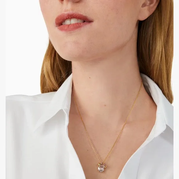 Disney X Kate Spade New York Minnie Pendant Necklace - Picture 3 of 6
